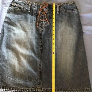 Faded Glory denim skirt